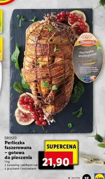 Lidl Perliczka faszerowana, gotowa do pieczenia 1kg oferta