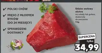 Kaufland Udziec wołowy ekstra bez kości oferta