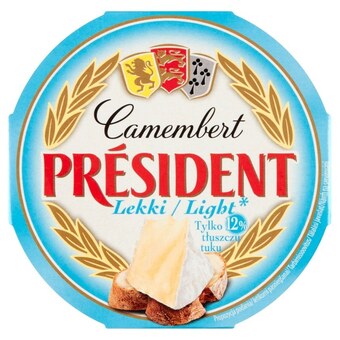 Prim Market Président ser camembert lekki 120 g oferta