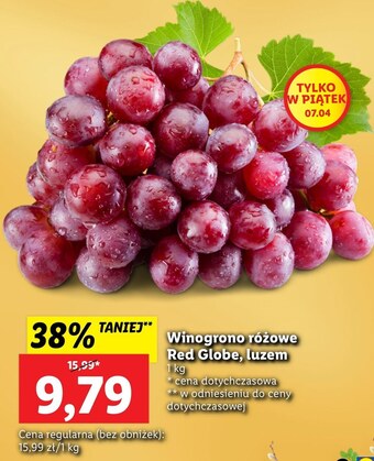 Lidl Winogrona oferta