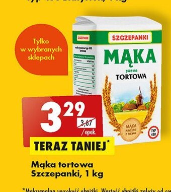 Biedronka Mąka tortowa oferta