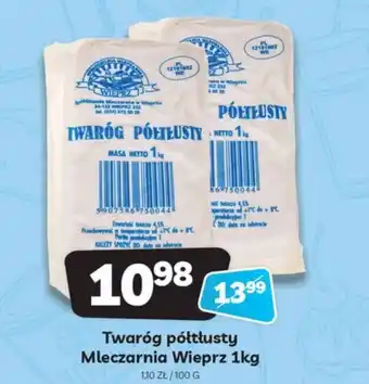 Delfin Twaróg półtłusty Mleczarnia Wieprz 1kg oferta