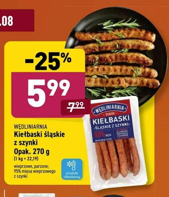 ALDI Kiełbaski śląskie z szynki oferta