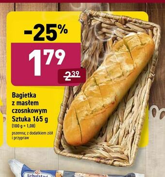 ALDI Bagietka z masłem czosnkowym oferta