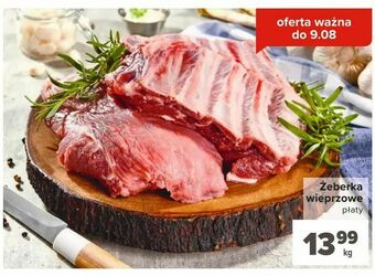 Carrefour Żeberka wieprzowe oferta