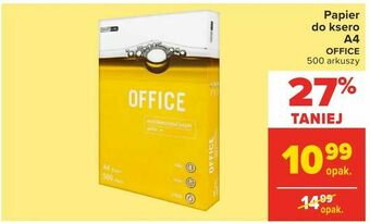 Carrefour Papier do ksero A4 oferta