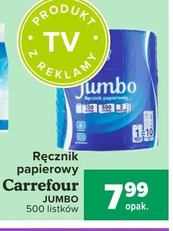 Carrefour Ręcznik papierowy oferta