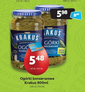 Delfin Ogórki konserwowe Krakus 900ml oferta