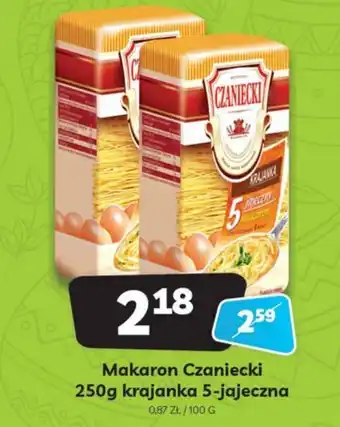 Makaron Czaniecki 250g krajanka 5-jajeczna