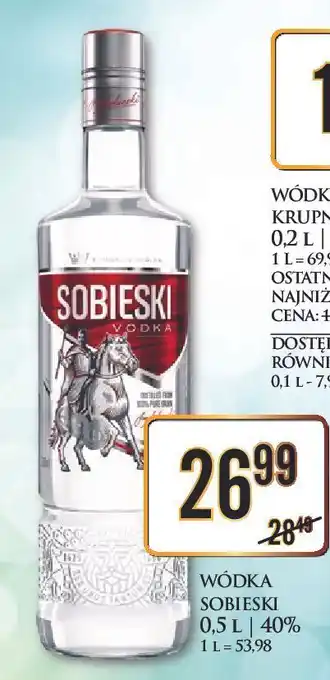 Dino Wódka sobieski premium vodka oferta
