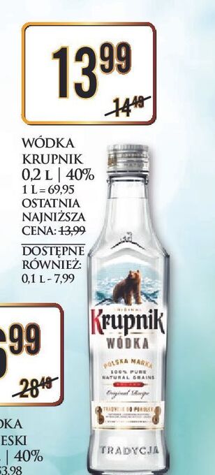 Wódka krupnik vodka