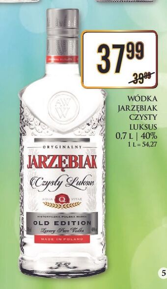 Dino Wódka jarzębiak czysty luksus oferta