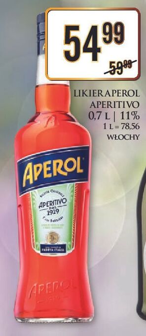 Dino Likier aperol aperitivo oferta