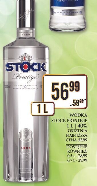 Wódka stock prestige