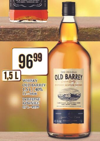 Dino Whiskey old barrey oferta