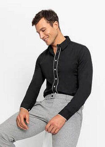 BonPrix Koszula w biznesowym stylu slim fit (2 szt.) oferta