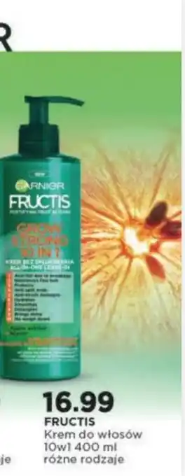 Drogerie Polskie Krem do włosów fructis oferta