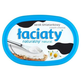 Społem Łaciaty serek śmietankowy naturalny 135 g oferta