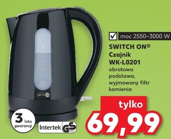 Kaufland Czajnik switch on oferta