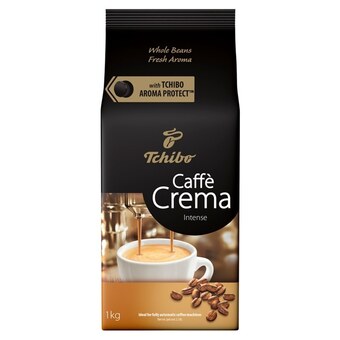 Kaufland Tchibo caffè crema intense kawa palona ziarnista 1000 g oferta