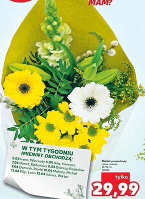 Kaufland Bukiet kwiatów oferta