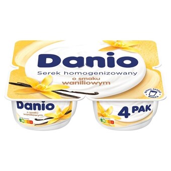 Netto Danio serek homogenizowany o smaku waniliowym 520 g (4 x 130 g) oferta