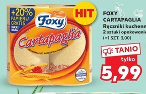 Kaufland Foxy cartapaglia ręcznik kuchenny 2 rolki oferta