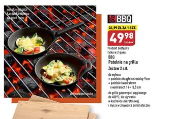 ALDI Patelnie na grilla bbq oferta