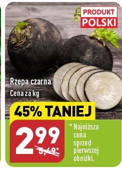 ALDI Rzepa czarna oferta