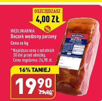 ALDI Boczek wędzony parzony wędliniarnia classic oferta