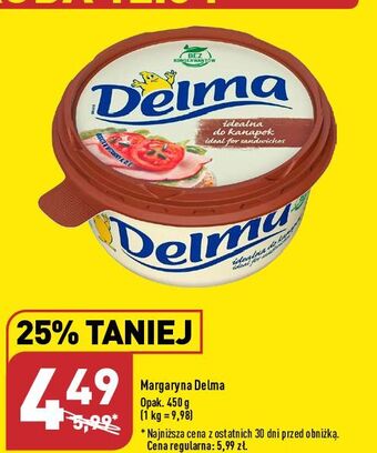 ALDI Margaryna delma do kanapek oferta