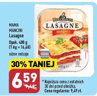 ALDI Lasagne bolognese mama mancini oferta