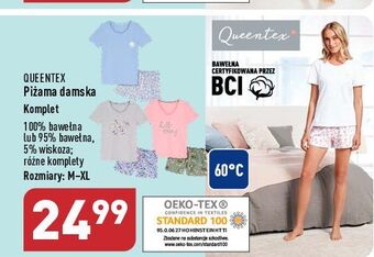 ALDI Piżama damska rozm. m-xl queentex oferta