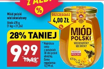 ALDI Miód wielokwiatowy nektarowy oferta