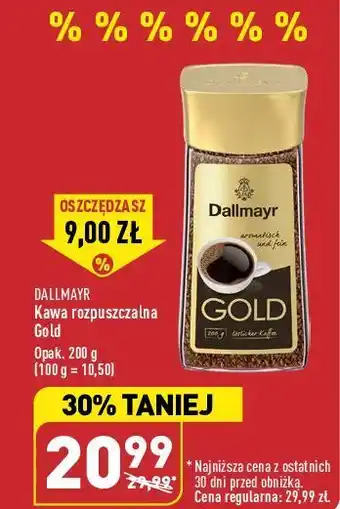 ALDI Kawa dallmayr gold oferta