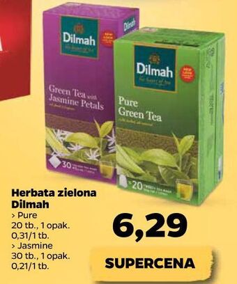Netto Herbata pure green dilmah green tea oferta