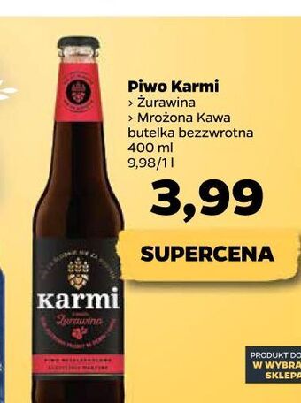 Netto Piwo karmi żurawina oferta