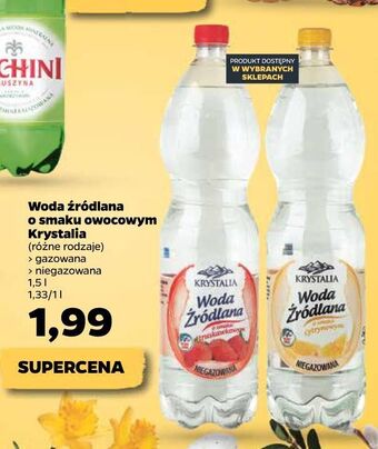 Netto Woda truskawkowa krystalia oferta