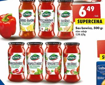 Biedronka Sos spaghetti łowicz oferta