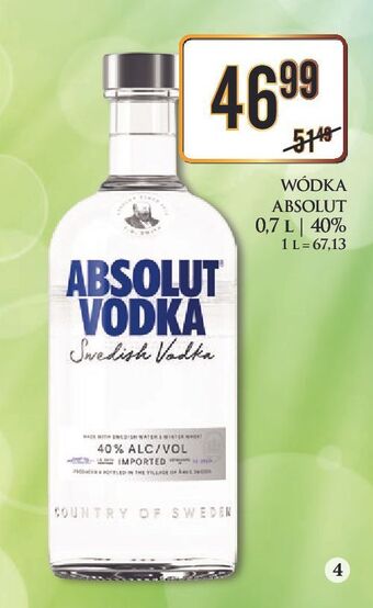 Dino Wódka absolut vodka oferta