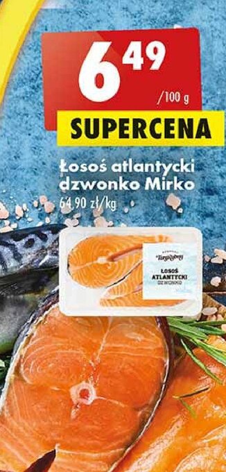 Biedronka Łosoś atlantycki oferta