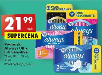 Biedronka Podpaski night oferta