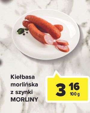 Carrefour Kiełbasa morlińska z szynki morliny oferta
