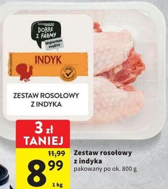 Intermarche Zestaw rosołowy z indyka intermarche dobre z farmy oferta