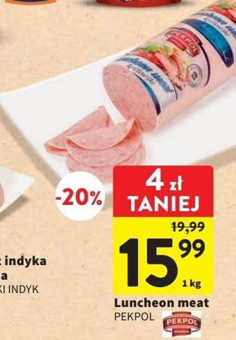 Intermarche Luncheon meat pekpol oferta