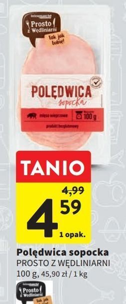 Intermarche Poledwica sopocka intermarche prosto z wędliniarni oferta