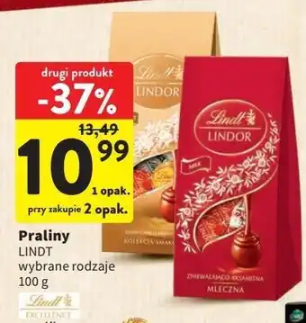 Intermarche Bombonierka milk lindt lindor oferta