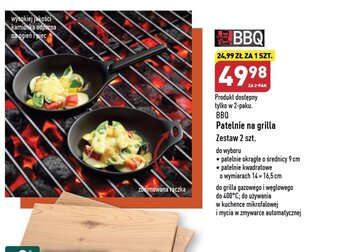 ALDI BBQ Patelnie na grilla 2szt. oferta