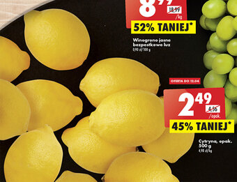 Biedronka Cytryna 500g oferta