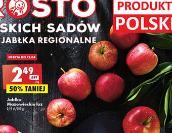 Biedronka Jabłko mazowieckie luz 1kg oferta